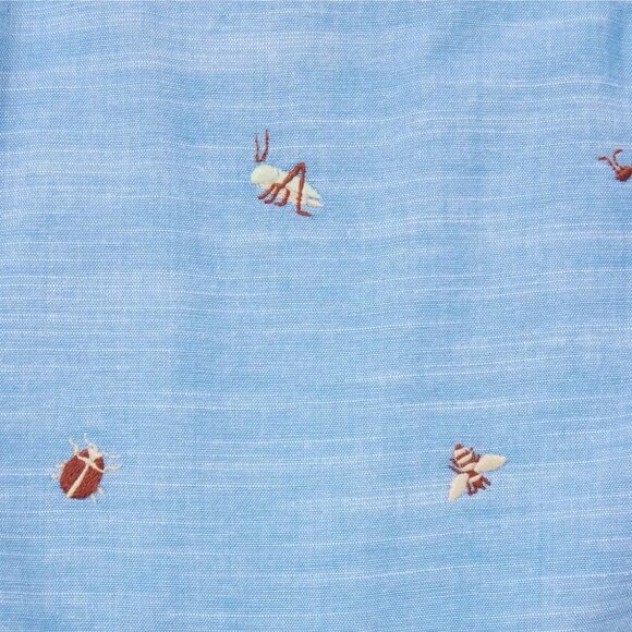 Janie and Jack Baby Button Bug Friends Bees Beetle Dragonfly Ant Cotton Coverall - Picture 3 of 3